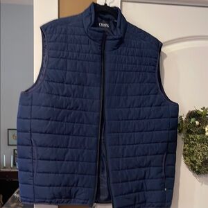 Chaps size XL Men's Navy Quilted Vest